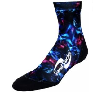 Sand Socks Nebula Crew Socks Size Small.